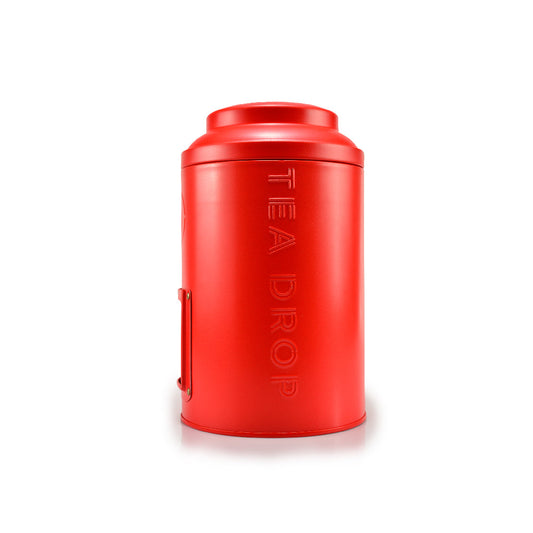 Storage Tin Ruby Red